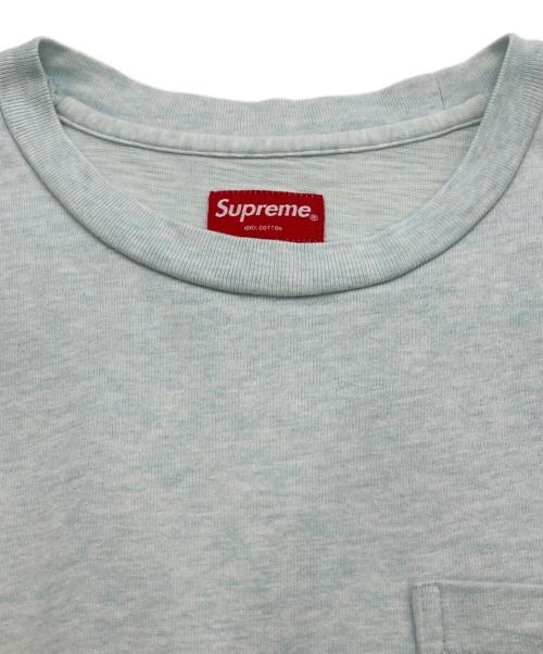 SUPREME（シュプリーム）SUPREME (シュプリーム) ポケットTシャツ スカイブルー サイズ:Ｍの古着・服飾アイテム
