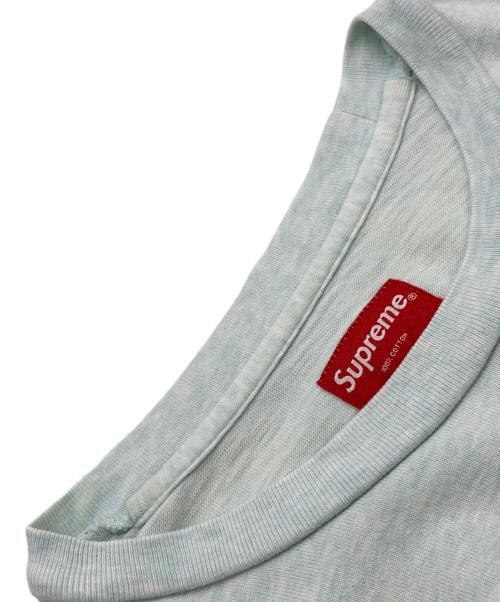 SUPREME（シュプリーム）SUPREME (シュプリーム) ポケットTシャツ スカイブルー サイズ:Ｍの古着・服飾アイテム