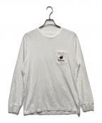 SUPREMEシュプリーム）の古着「Sacred Heart L/S Pocket Tee」｜ホワイト