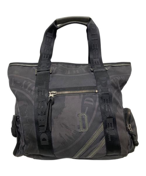 DIESEL（ディーゼル）DIESEL (ディーゼル) トートバッグ ブラックの古着・服飾アイテム