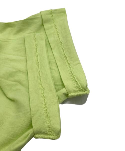 UNDEFEATED（アンディフィーテッド）UNDEFEATED (アンディフィーテッド) ロゴプリントTシャツ 黄緑 サイズ:Ｌの古着・服飾アイテム