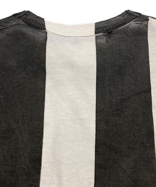 COMME des GARCONS JUNYA WATANABE MAN（コム デ ギャルソン ジュンヤ ワタナベ マン）COMME des GARCONS JUNYA WATANABE MAN (コム デ ギャルソン ジュンヤ ワタナベ マン) メッセージプリントTシャツ ブラック サイズ:Sの古着・服飾アイテム