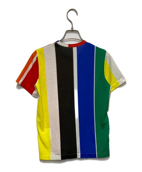 JUNYA WATANABE COMME des GARCONS（ジュンヤワタナベ コムデギャルソン）JUNYA WATANABE COMME des GARCONS ((ジュンヤワタナベ コムデギャルソン) ストライプTシャツ マルチカラー サイズ:表記無しの古着・服飾アイテム