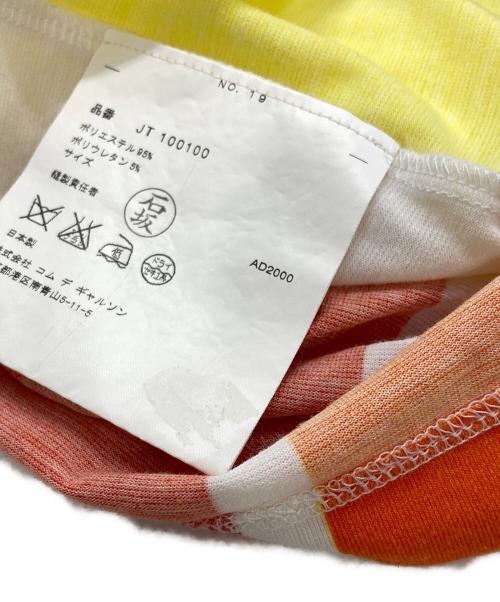 JUNYA WATANABE COMME des GARCONS（ジュンヤワタナベ コムデギャルソン）JUNYA WATANABE COMME des GARCONS ((ジュンヤワタナベ コムデギャルソン) ストライプTシャツ マルチカラー サイズ:表記無しの古着・服飾アイテム