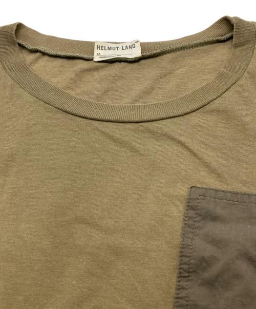 HELMUT LANG（ヘルムートラング）HELMUT LANG (ヘルムートラング) 90s ミリタリーパッチTシャツ カーキ サイズ:Ｍの古着・服飾アイテム