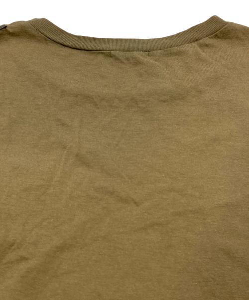 HELMUT LANG（ヘルムートラング）HELMUT LANG (ヘルムートラング) 90s ミリタリーパッチTシャツ カーキ サイズ:Ｍの古着・服飾アイテム