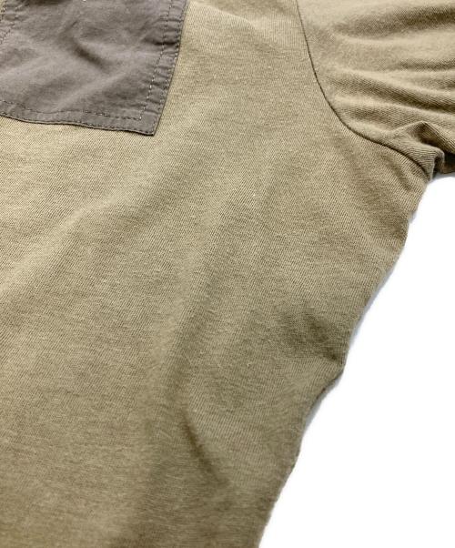 HELMUT LANG（ヘルムートラング）HELMUT LANG (ヘルムートラング) 90s ミリタリーパッチTシャツ カーキ サイズ:Ｍの古着・服飾アイテム