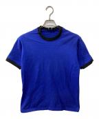 A.P.C.アーペーセー）の古着「フランス製80s-90s/リンガーTシャツ」｜ブルー×ブラック