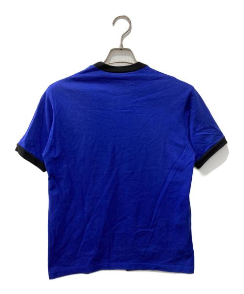 A.P.C.（アーペーセー）A.P.C. (アーペーセー) フランス製80s-90s/リンガーTシャツ ブルー×ブラック サイズ:1の古着・服飾アイテム