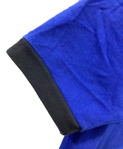 A.P.C.（アーペーセー）A.P.C. (アーペーセー) フランス製80s-90s/リンガーTシャツ ブルー×ブラック サイズ:1の古着・服飾アイテム