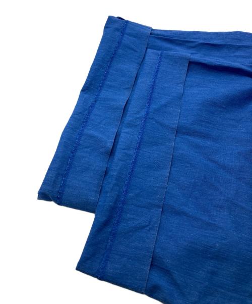 JOURNAL STANDARD（ジャーナルスタンダード）JOURNAL STANDARD (ジャーナルスタンダード) ウォッシャブルコットンリネンVISワイドパンツ ブルー サイズ:38の古着・服飾アイテム