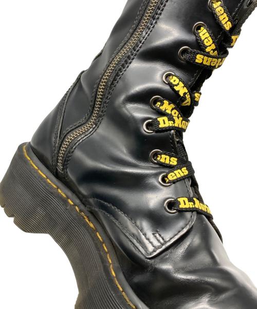 Dr.Martens（ドクターマーチン）Dr.Martens (ドクターマーチン) 10ホールブーツ ブラック サイズ:UK7の古着・服飾アイテム