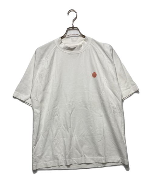 ACNE STUDIOS Bla konst（アクネステュディオスブロコンスト）ACNE STUDIOS Bla konst (アクネステュディオスブロコンスト) モックネックTシャツ ホワイト サイズ:Sの古着・服飾アイテム