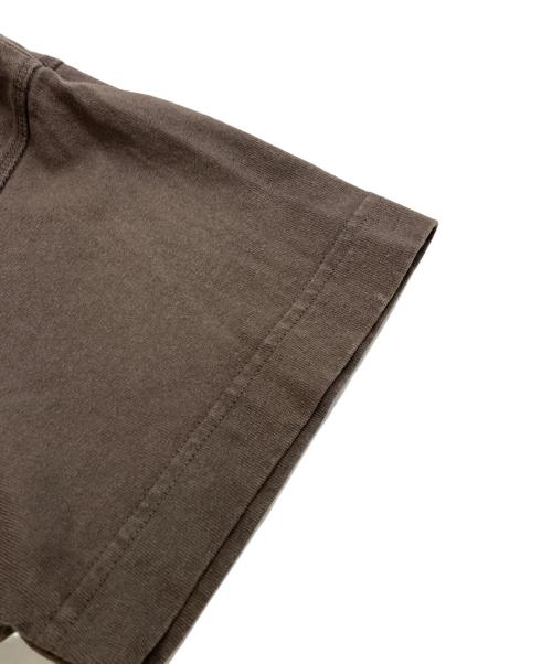 Acne studios（アクネ ストゥディオス）Acne studios (アクネ ストゥディオス) オーバーサイズロゴプリントTシャツ ブラウン サイズ:Sの古着・服飾アイテム