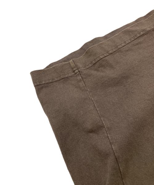 Acne studios（アクネ ストゥディオス）Acne studios (アクネ ストゥディオス) オーバーサイズロゴプリントTシャツ ブラウン サイズ:Sの古着・服飾アイテム