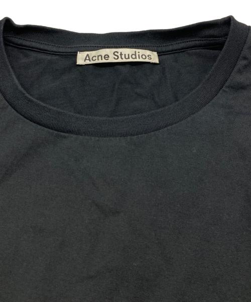 Acne studios（アクネ ストゥディオス）Acne studios (アクネ ストゥディオス) ロングスリーブカットソー ブラック サイズ:Ｍの古着・服飾アイテム