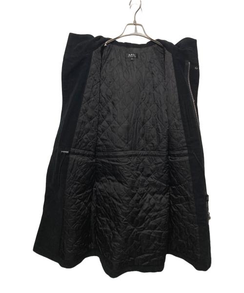 A.P.C.（アーペーセー）A.P.C. (アーペーセー) モッズコート ブラック サイズ:XSの古着・服飾アイテム