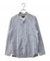 A.P.C.（アーペーセー）の古着「バンドカラーシャツ」｜ブルー×ホワイト