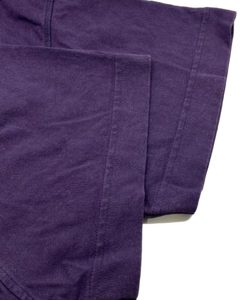 Acne studios（アクネ ストゥディオス）Acne studios (アクネ ストゥディオス) オーバーサイズロゴプリントTシャツ パープル サイズ:Sの古着・服飾アイテム