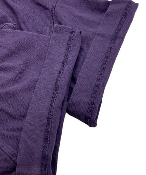 Acne studios（アクネ ストゥディオス）Acne studios (アクネ ストゥディオス) オーバーサイズロゴプリントTシャツ パープル サイズ:Sの古着・服飾アイテム