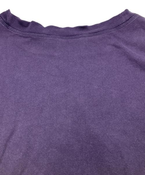 Acne studios（アクネ ストゥディオス）Acne studios (アクネ ストゥディオス) オーバーサイズロゴプリントTシャツ パープル サイズ:Sの古着・服飾アイテム