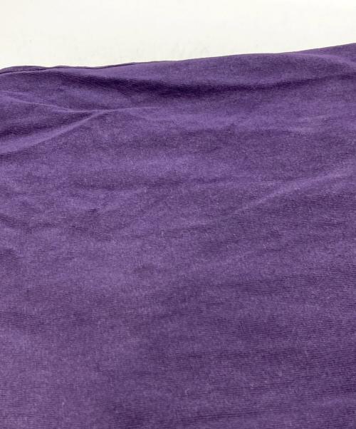 Acne studios（アクネ ストゥディオス）Acne studios (アクネ ストゥディオス) オーバーサイズロゴプリントTシャツ パープル サイズ:Sの古着・服飾アイテム