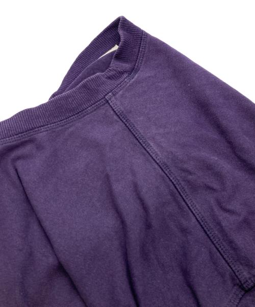 Acne studios（アクネ ストゥディオス）Acne studios (アクネ ストゥディオス) オーバーサイズロゴプリントTシャツ パープル サイズ:Sの古着・服飾アイテム