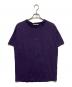 Acne studios（アクネ ストゥディオス）の古着「オーバーサイズロゴプリントTシャツ」｜パープル