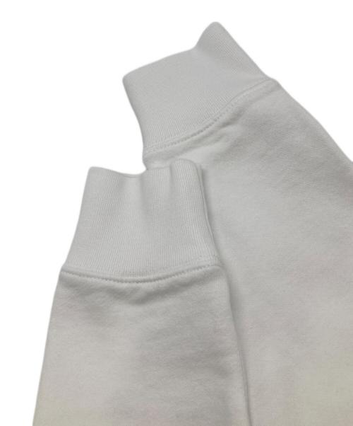 maison kitsune（メゾンキツネ）MAISON KITSUNE (メゾンキツネ) FOX刺繍スウェット ホワイト サイズ:S 未使用品の古着・服飾アイテム