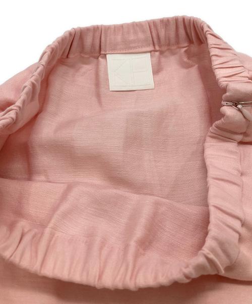 KALNA（カルナ）KALNA (カルナ) ロングスカート ピンク 未使用品の古着・服飾アイテム
