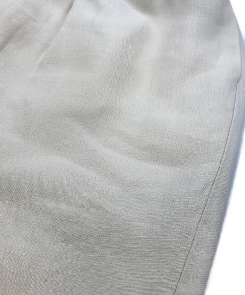 BLAMINK（ブラミンク）BLAMINK (ブラミンク) リネンコットンタイトスカート ベージュ サイズ:36 未使用品の古着・服飾アイテム