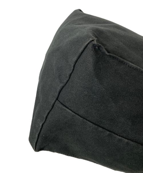 IL BISONTE（イル ビゾンテ）IL BISONTE (イル ビゾンテ) キャンバストートバッグ ブラックの古着・服飾アイテム