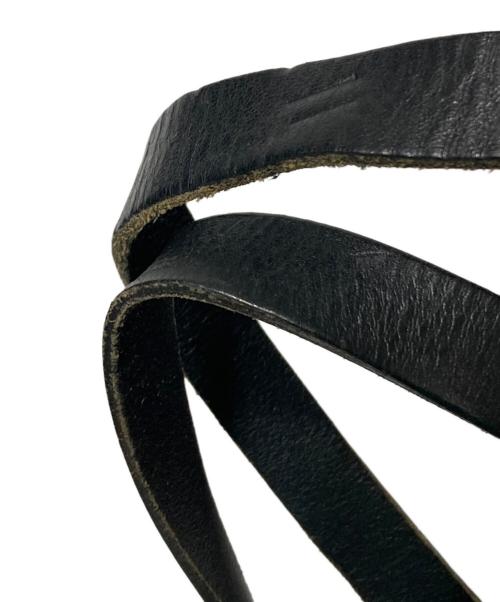 IL BISONTE（イル ビゾンテ）IL BISONTE (イル ビゾンテ) キャンバストートバッグ ブラックの古着・服飾アイテム