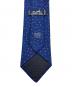 HERMES (エルメス) ミニHロゴ柄ネクタイ ブルー サイズ:表記無し：4500円