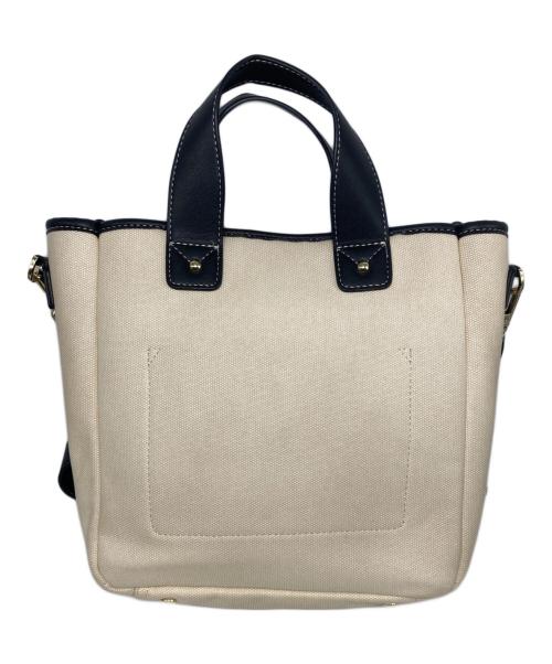 Samantha Thavasa（サマンサタバサ）Samantha Thavasa (サマンサタバサ) 2WAYバッグ アイボリー×ブラックの古着・服飾アイテム