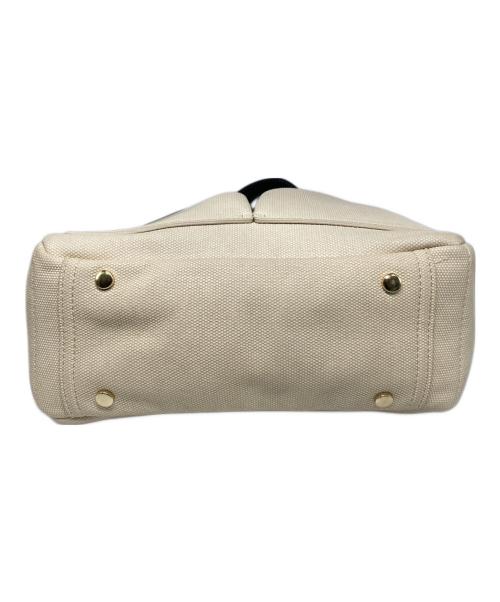 Samantha Thavasa（サマンサタバサ）Samantha Thavasa (サマンサタバサ) 2WAYバッグ アイボリー×ブラックの古着・服飾アイテム