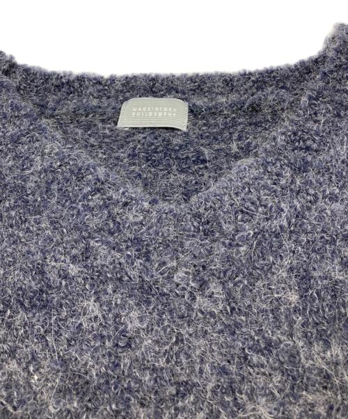 MACKINTOSH PHILOSOPHY（マッキントッシュ フィロソフィー）MACKINTOSH PHILOSOPHY (マッキントッシュ フィロソフィー) Vネックニット ネイビー サイズ:Mの古着・服飾アイテム