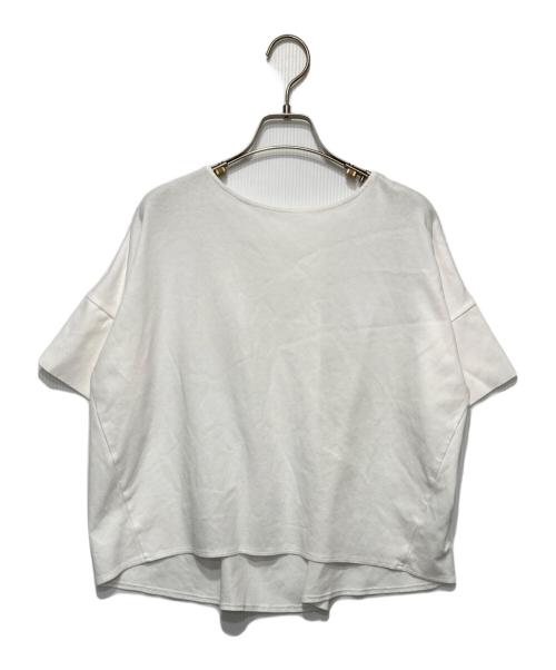 JOURNAL STANDARD relume（ジャーナルスタンダード レリューム）JOURNAL STANDARD relume (ジャーナルスタンダード レリューム) ADDICTポンチクルーネックタックプルオーバー ホワイト サイズ:FREEの古着・服飾アイテム