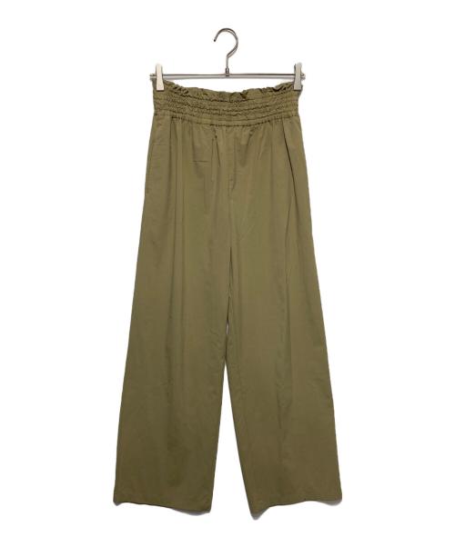 JOURNAL STANDARD（ジャーナルスタンダード）JOURNAL STANDARD (ジャーナルスタンダード) ナイロンストレッチワイドパンツ ベージュ サイズ:38の古着・服飾アイテム