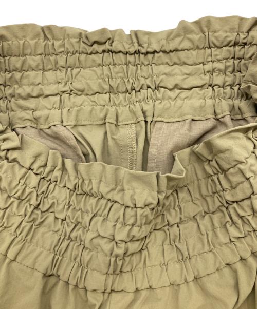 JOURNAL STANDARD（ジャーナルスタンダード）JOURNAL STANDARD (ジャーナルスタンダード) ナイロンストレッチワイドパンツ ベージュ サイズ:38の古着・服飾アイテム