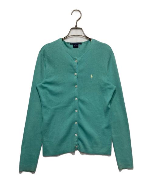 RALPH LAUREN SPORT（ラルフローレン スポーツ）RALPH LAUREN SPORT (ラルフローレン スポーツ) コットンカーディガン スカイブルー サイズ:Sの古着・服飾アイテム
