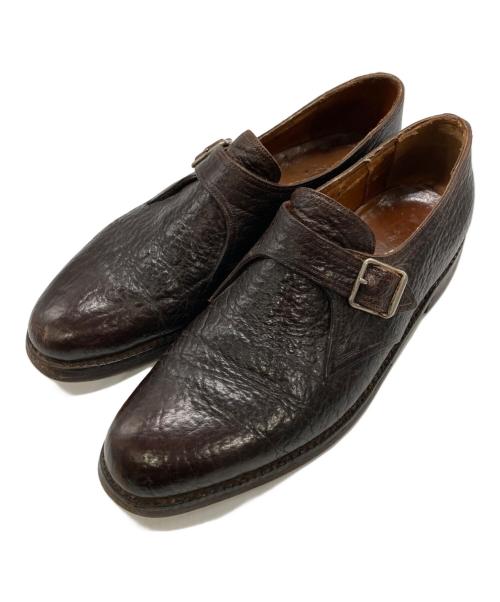 J.M.WESTON（ジェイエムウエストン）J.M.WESTON (ジェイエムウエストン) モンクストラップシューズ ブラウン サイズ:6 1/2の古着・服飾アイテム