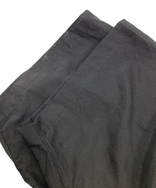 YOKE（ヨーク）YOKE (ヨーク) シルク混オープンカラーシャツ ブラック サイズ:Sの古着・服飾アイテム