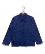 L'Anti cherランチシェール）の古着「チャイナジャケット」｜ネイビー