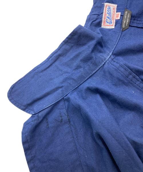 L'Anti cher（ランチシェール）L'Anti cher (ランチシェール) チャイナジャケット ネイビー サイズ:60の古着・服飾アイテム