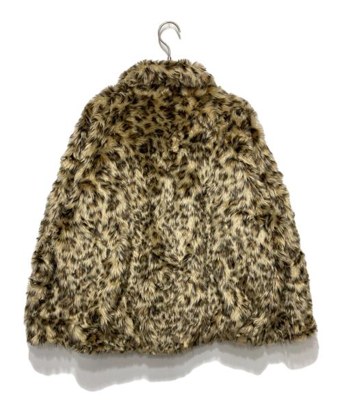 ROSE BUD（ローズバッド）ROSE BUD (ローズバッド) フェイクファーショートコート ベージュ サイズ:Fの古着・服飾アイテム