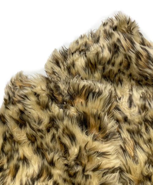 ROSE BUD（ローズバッド）ROSE BUD (ローズバッド) フェイクファーショートコート ベージュ サイズ:Fの古着・服飾アイテム