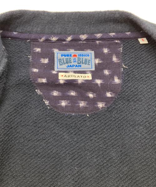 BLUE BLUE（ブルーブルー）BLUE BLUE (ブルーブルー) 藍染めカーディガン インディゴ サイズ:3の古着・服飾アイテム
