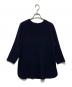 SOEJU（ソージュ）の古着「Aラインチュニックブラウス」｜ネイビー
