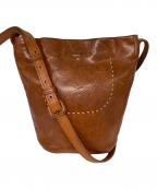 gentenゲンテン）の古着「レザーショルダーバッグ」｜ブラウン